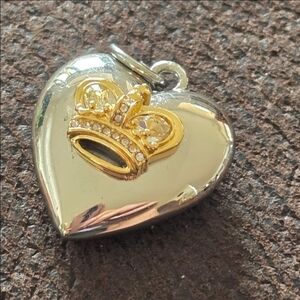 Juicy Couture Heart & Crown Charm